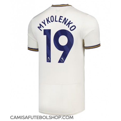 Camisa de time de futebol Everton Vitaliy Mykolenko #19 Replicas 3º Equipamento 2024-25 Manga Curta